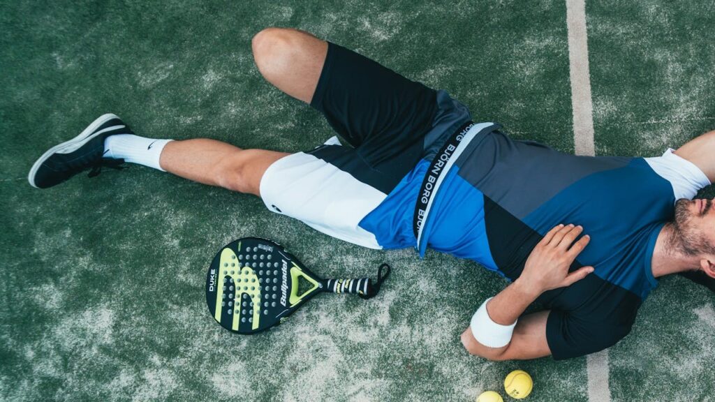 Padelspeler na spelen met Padeltips