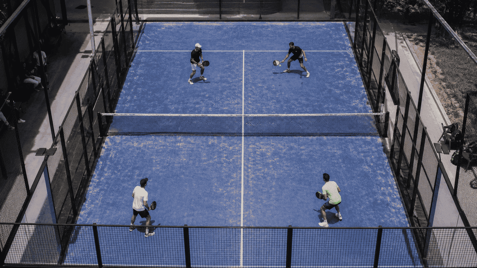 Een potje padel als uitlaatklep