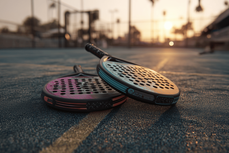 beste merk padel racket op de baan
